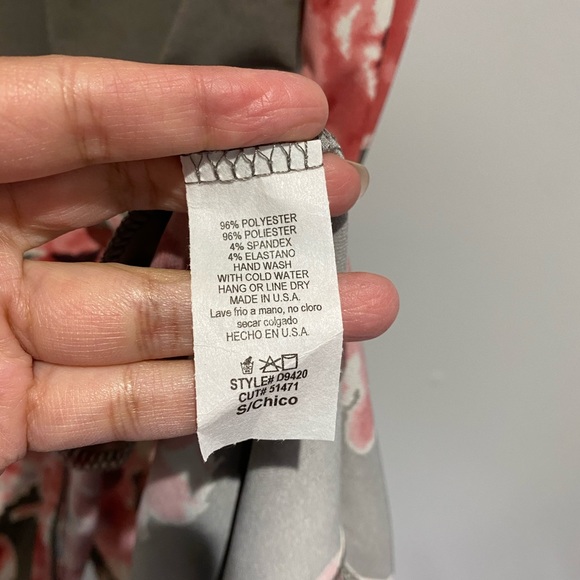 MTS Boutique Floral Dress Size Small - Picture 6 of 6